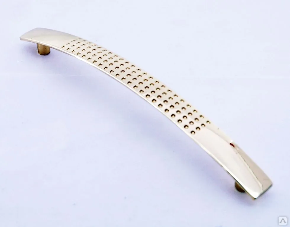 Ручка С6 Хром-Глянец-Золото (100)