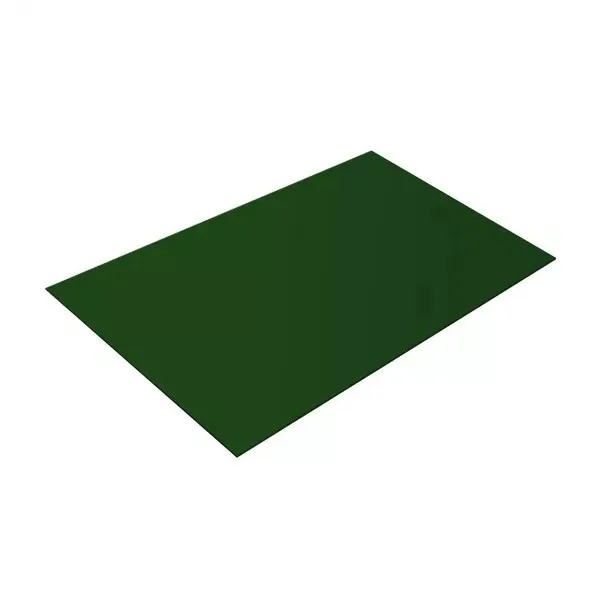 Лист с ЛКП 0,4 1250х2000 RAL 6005 Зеленый Мох