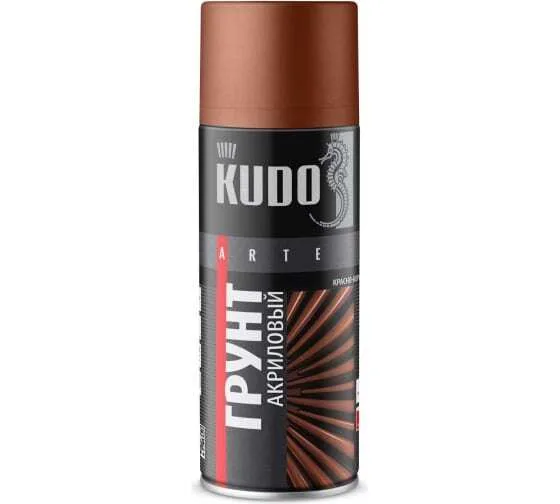 Аэроз-грунт Кудо 520мл красно-коричневый КУ-2002