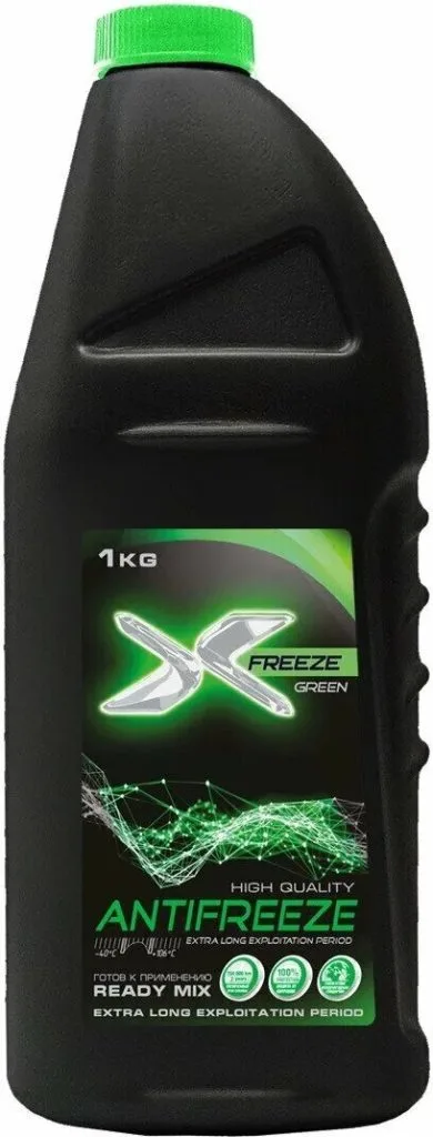 Антифриз 1л зеленый X-Freeze