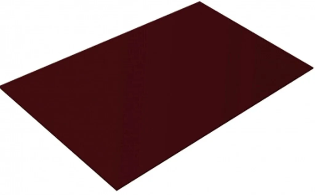 Лист с ЛКП 0,45 1250х2500 RAL 3005 Красное Вино