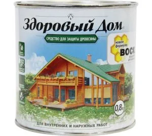 Здоровый Дом 0,8л Дуб древозащитное ср-во Лакра