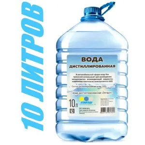 Дистиллированная вода 10л