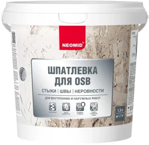 Неомид шпатлевка для плит OSB (1.3 кг)