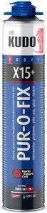 Пена-Клей Кудо PUR‑O‑FIX X15+ полиурет.