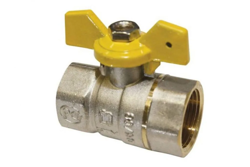 Кран шар лат 1/2" ду15мм б г/г газ vf.277.lb3.012
