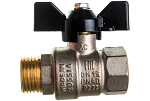 Кран шар 1/2" ду15мм б г/ш vf.218.LB1.012.N