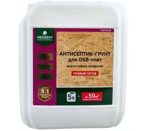 Антисептик-грунт для плит OSB 5л Просепт