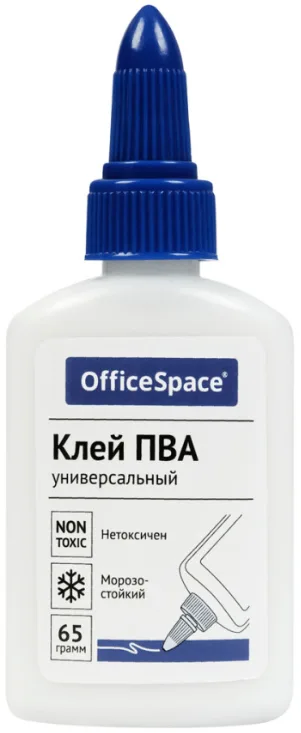 Клей ПВА ОффисПрайс 65г с дозатором
