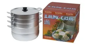 Мантоварка алюмин. 6л. с 4 сетками 2,2кг