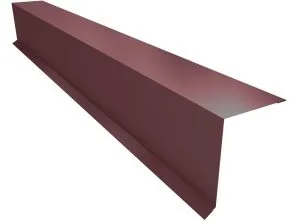 Торцевая планка(ветровая)  60х100х2000 RAL 8017 коричневый