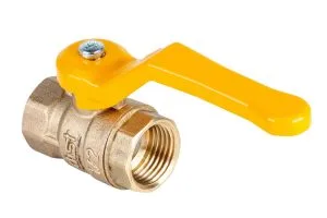 Кран шар лат 1/2" ДУ15мм р г/г газ 026185/27485