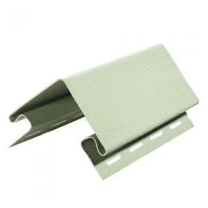 Сайдинг угол Наружный салатовый 3050мм FineBer Classic Color