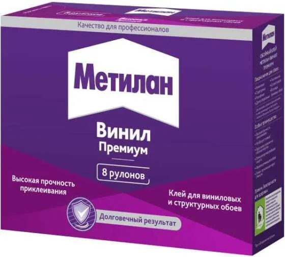 Клей обойный Метилан 250гр Винил Премиум 23635