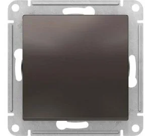 Выключатель 1-кл. 10А IP20 СП AtlasDesign 10AX механизм мокко SE ATN000611