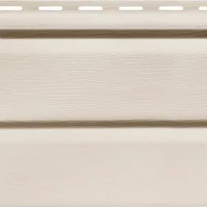Сайдинг панель слоновая кость коллекция Standart Classic Color 3660х205мм FineBer