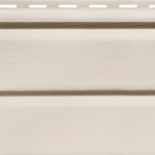 Сайдинг панель слоновая кость коллекция Standart Classic Color 3660х205мм FineBer