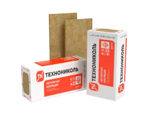 Минераловатные Плиты ТЕХНОФАС СТАНДАРТ ЛАЙТ (3плиты) 1200х600х100мм (0,216 м3)