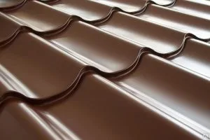 Металлочерепица 0,40х1190 RAL8017 Коричневый