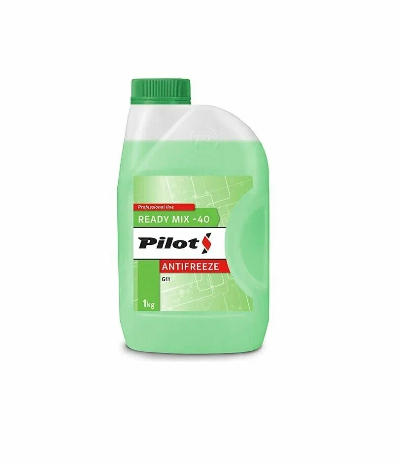 Антифриз 1л зеленый Pilots