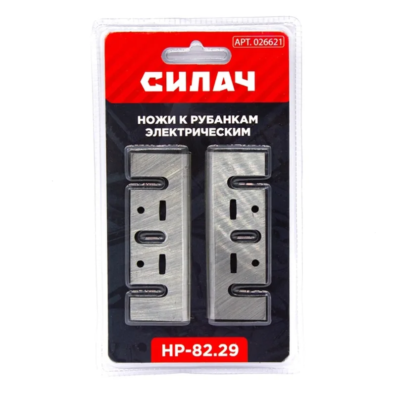 Нож для рубанка 82х29х3мм Силач