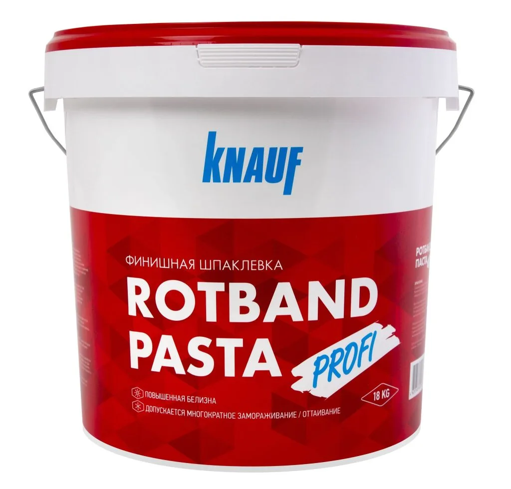 Шпатлевка KNAUF РОТБАНД Паста Профи 18кг