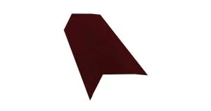 Карнизная планка(капельник) 75х70х2000 RAL 3005 красное вино