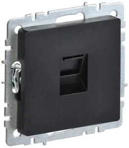 Розетка Brite RJ45 черн ИЕК