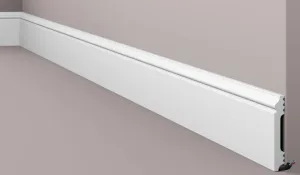 Плинтус под покраску NMC FL1 80х12х2000
