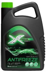 Антифриз 3л зеленый X-Freeze