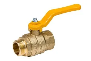Кран шар лат 1/2" ду15мм р г/ш газ 026187/vf.272.LR3.012.N