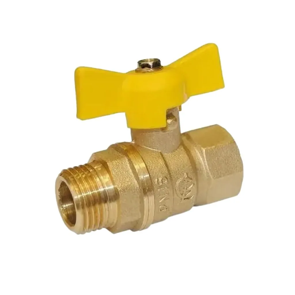 Кран шар лат 3/4" ду20мм б г/ш газ 026190
