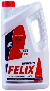 Антифриз 3л красный Felix Carbox G12+