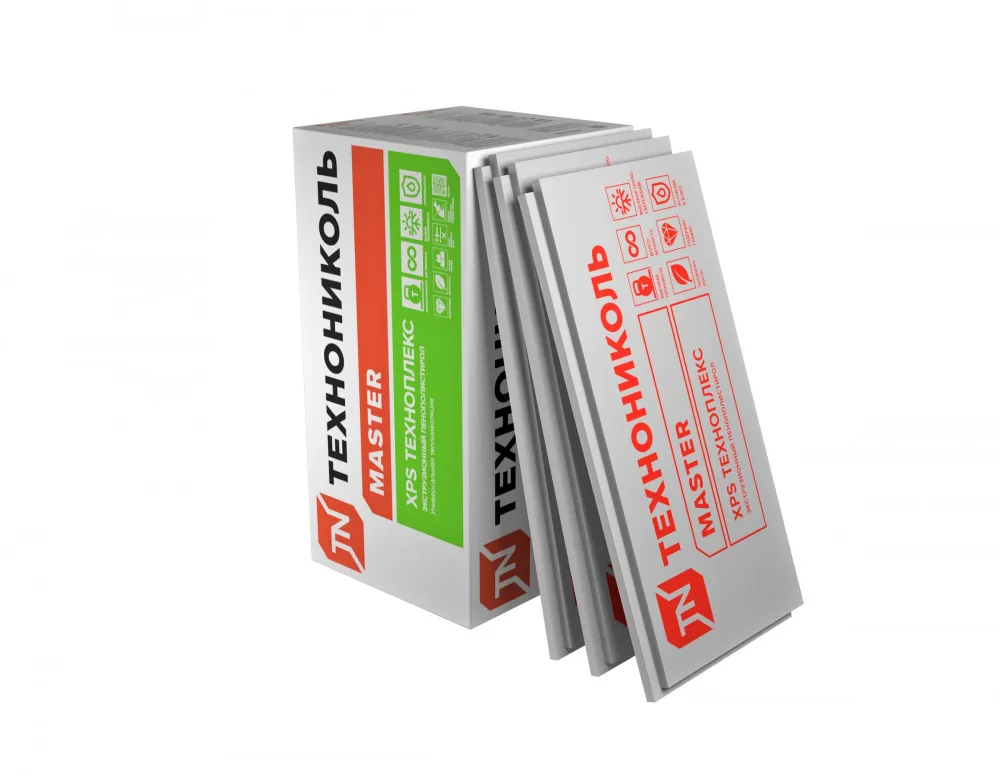 Плиты экструзионные ТехноНиколь 1180х580х40 (10/уп/0273760м3)