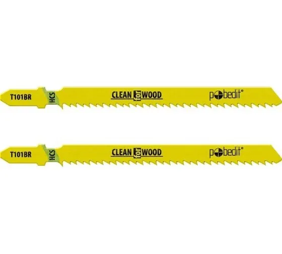 Пилки для лобзика Т101BR Победит 2шт