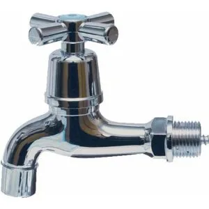 Кран водоразборный 1/2" (пластик) +аэратор
