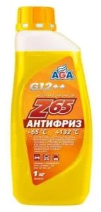 Антифриз AGA -65 готовый желтый 1кг