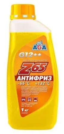 Антифриз AGA -65 готовый желтый 1кг