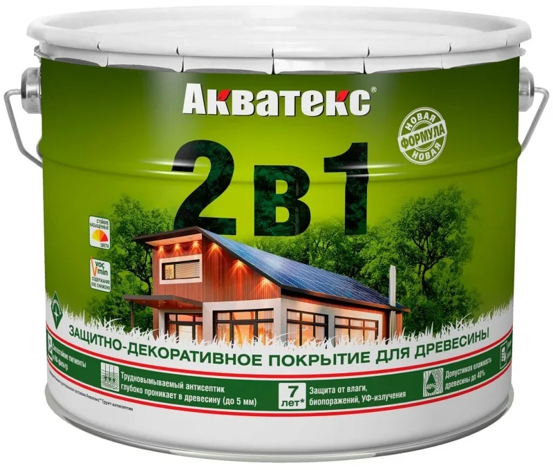 Акватекс 9л 2 в 1 бесцветный Рогнеда