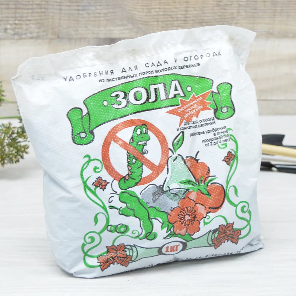 Удобрение Зола древесная 1кг