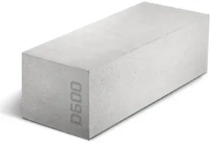 Блок газосиликатный D500/B3,5/F100 600х300х150