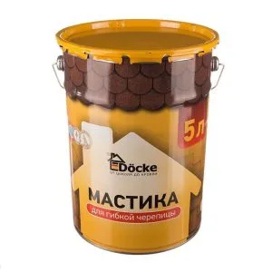Мастика для приклеивания гибкой черепицы 5л (4,2кг)