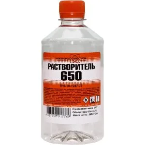 Растворитель №650 0,5 л