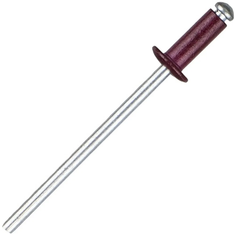 Заклепка 4,8х12 цинк RAL 3005 красный