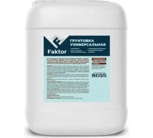 Грунтовка Фактор акриловая универсальная 9кг
