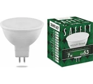 Лампа светодиодная, 7W 230V GU5.3 2700K, Sbmr1607