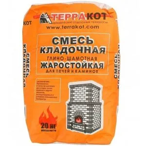 ТЕРРАКОТ 5кг Глина шамотная Фасовка