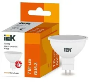 Лампа светодиодная 7Вт MR16 4000К (нейтр.бел.свет)