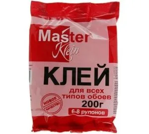 Клей обойный Мастер Клин для всех типов обоев 200г