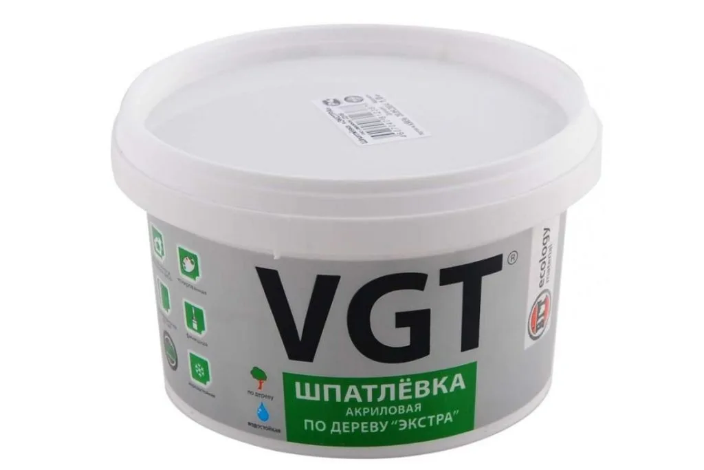 Шпатлевка по дереву бел. 0,3 кг "ЭКСТРА" ВГТ
